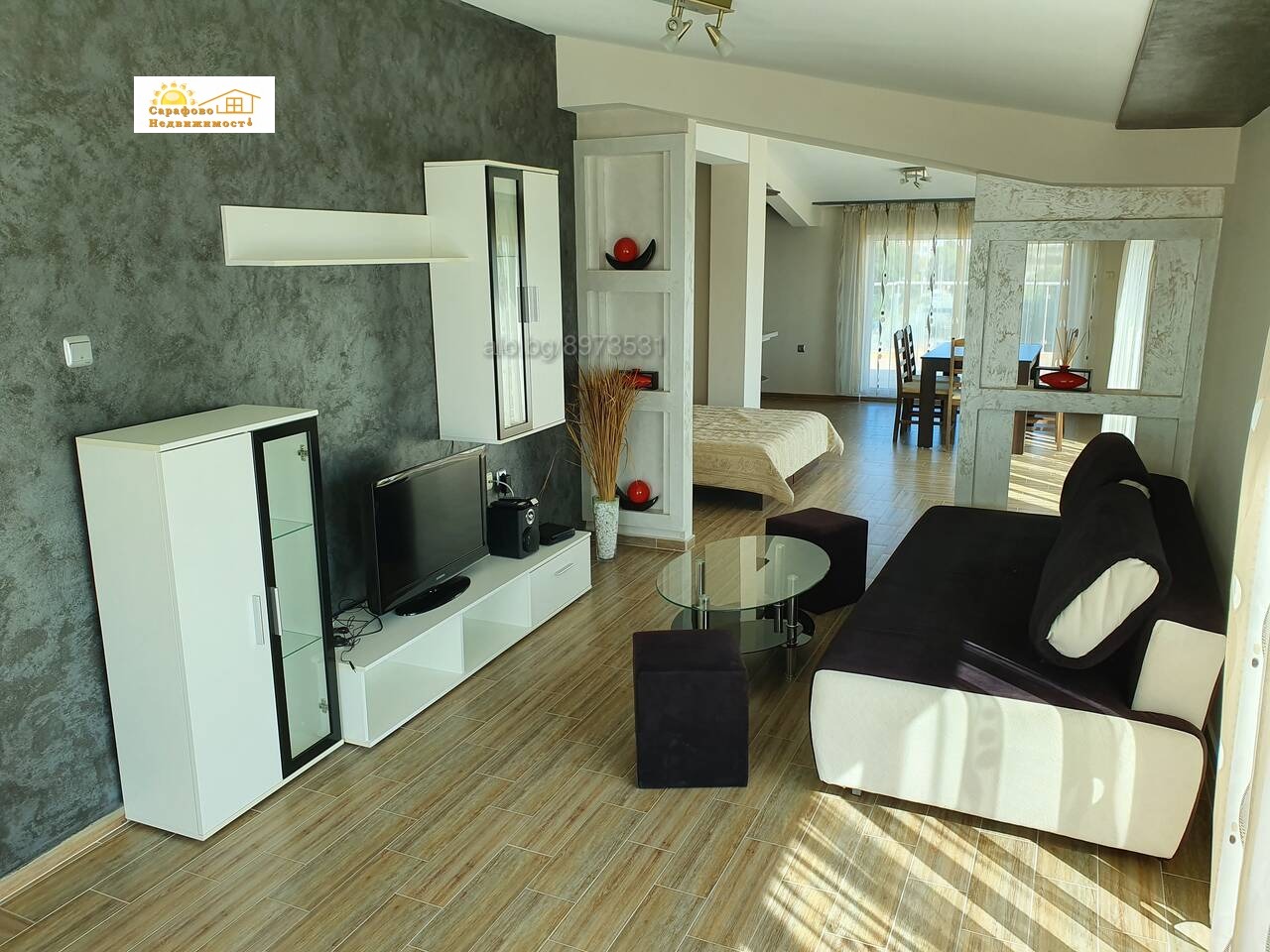 Дава под наем 1-СТАЕН, гр. Бургас, Сарафово, снимка 2 - Апартаменти - 53285382