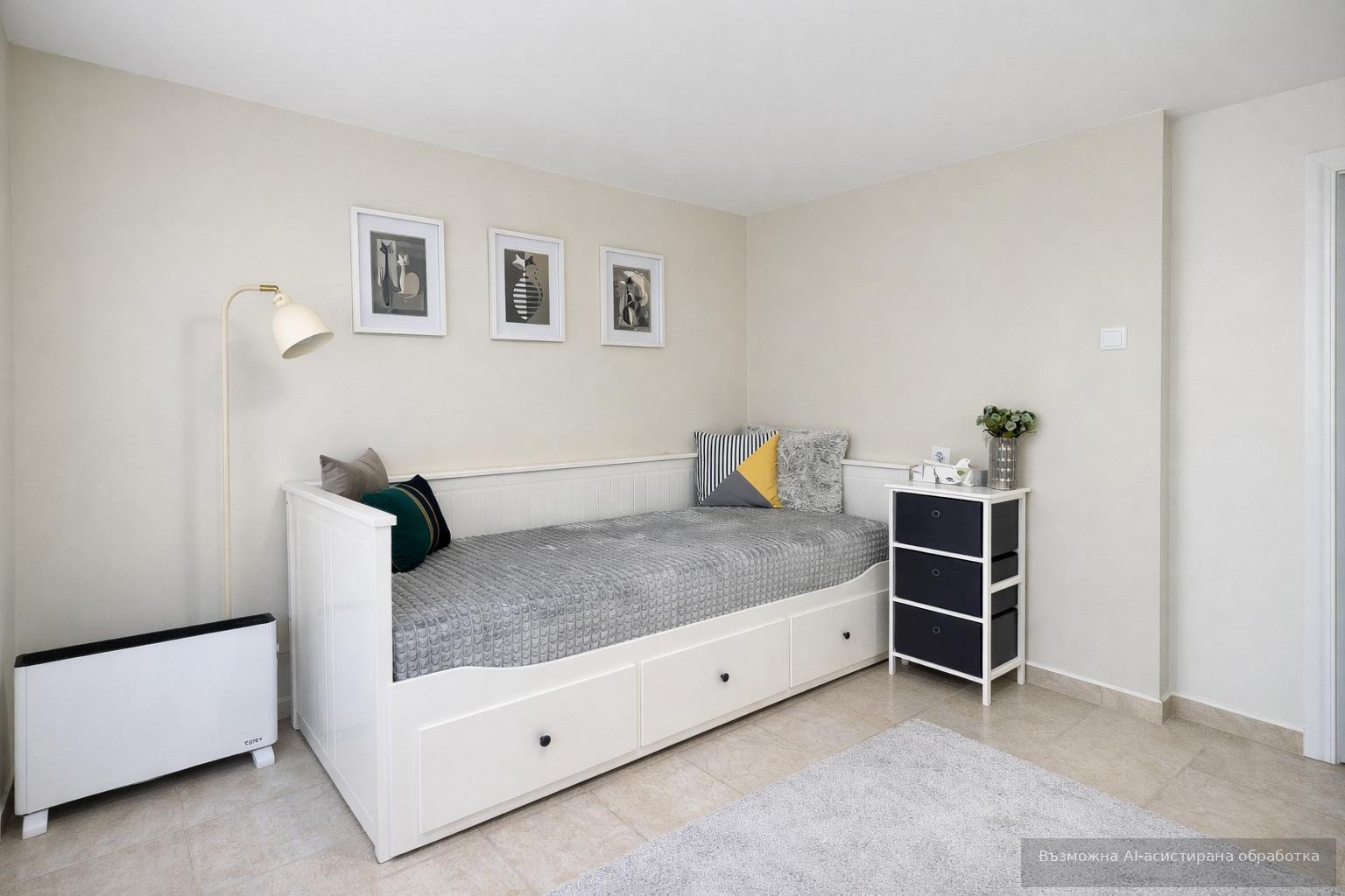 Дава под наем 1-СТАЕН, гр. Варна, Окръжна болница-Генерали, снимка 3 - Апартаменти - 54124920