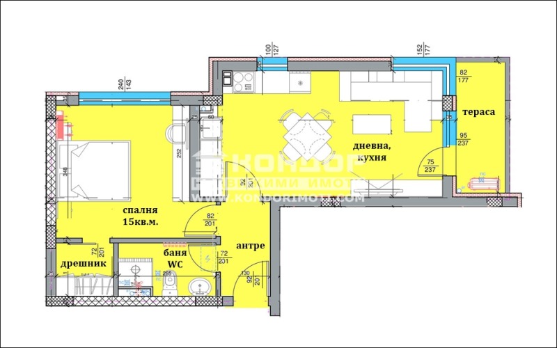 Para alugar  1 quarto Plovdiv , Vastanitcheski , 73 m² | 74896187 - imagem [12]