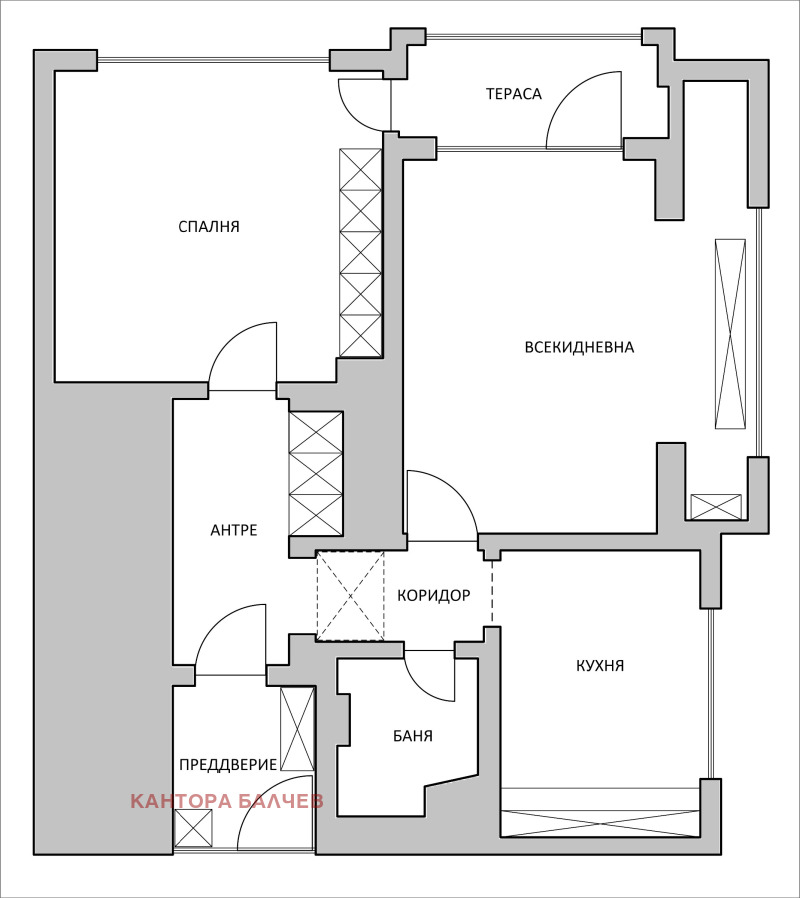 Дава под наем 2-СТАЕН, гр. София, Сухата река, снимка 14 - Апартаменти - 53557788