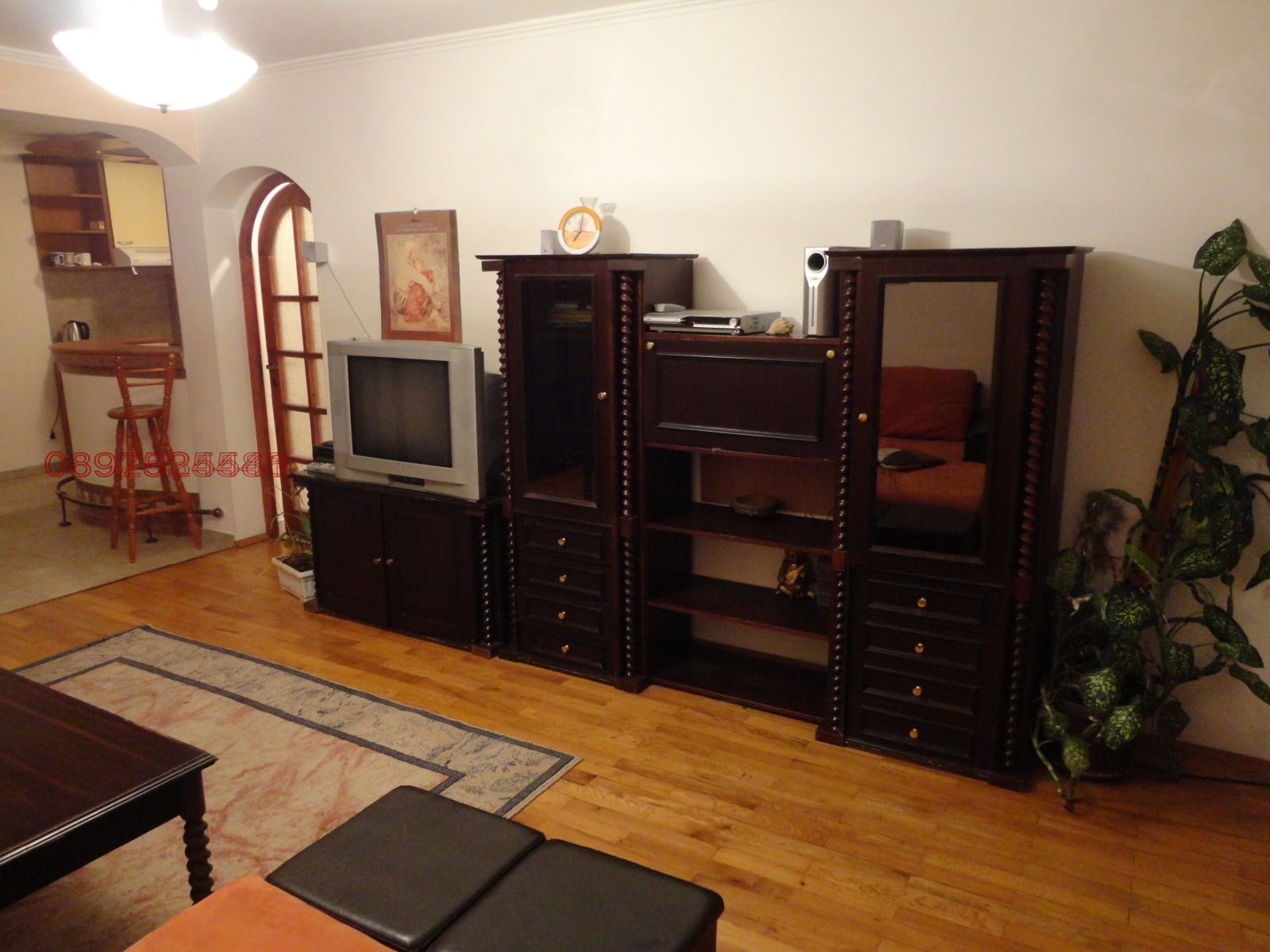 Дава под наем 3-СТАЕН, гр. София, Гео Милев, снимка 2 - Апартаменти - 53960354