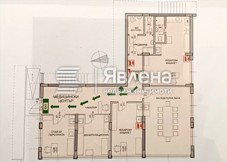 Дава под наем ОФИС, гр. София, Кръстова вада, снимка 9 - Офиси - 54210625