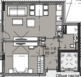 Дава под наем 2-СТАЕН, гр. София, Кръстова вада, снимка 4 - Апартаменти - 54113957