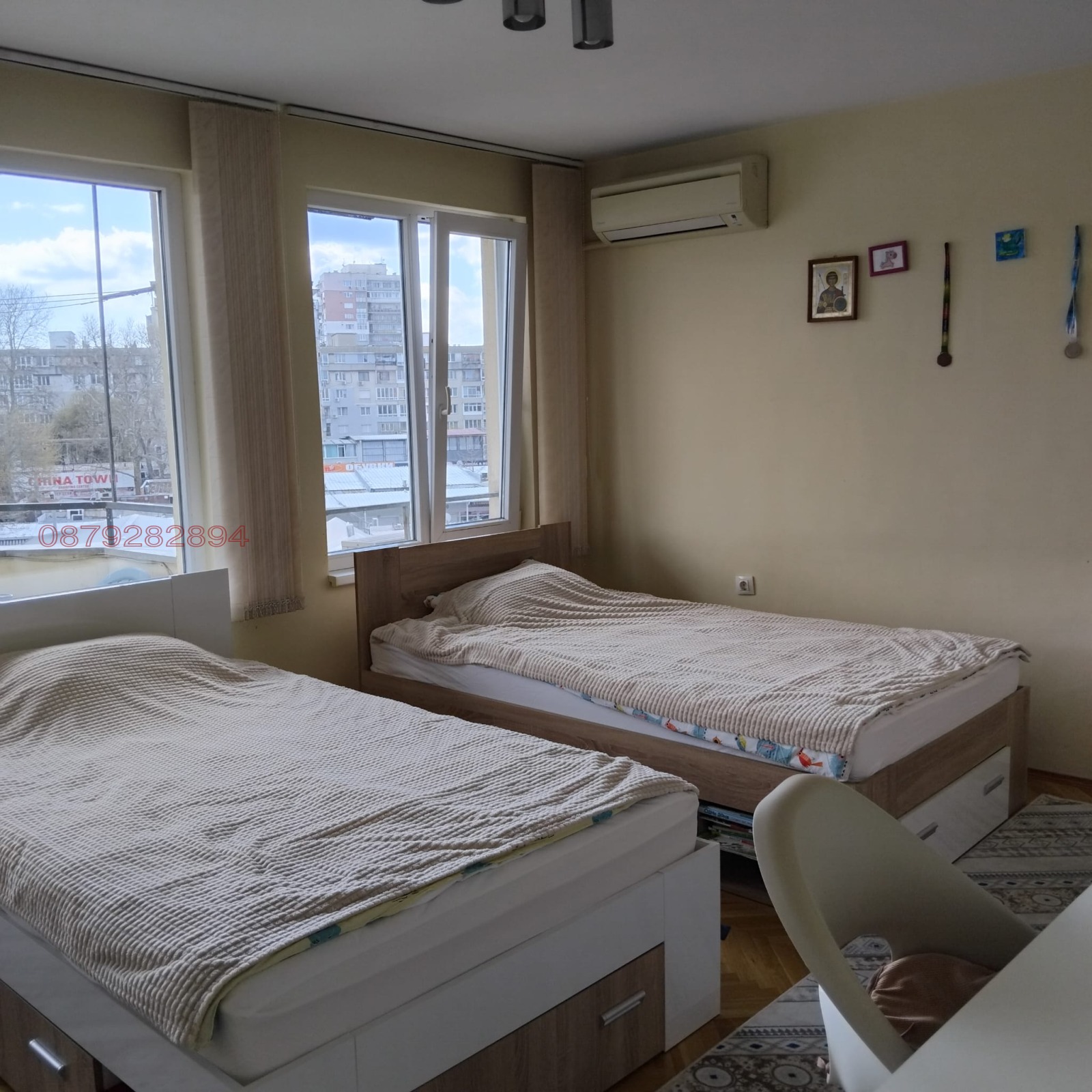 Дава под наем 4-СТАЕН, гр. Варна, Колхозен пазар, снимка 4 - Апартаменти - 54576790