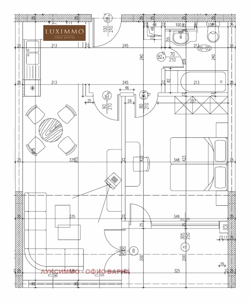Дава под наем 2-СТАЕН, гр. Варна, к.к. Св.Св. Константин и Елена, снимка 15 - Апартаменти - 53107328