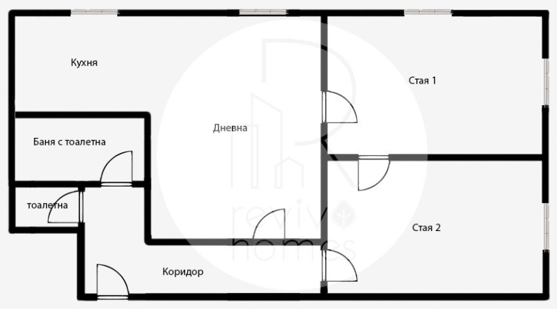 Дава под наем 3-СТАЕН, гр. София, Център, снимка 13 - Апартаменти - 53243856