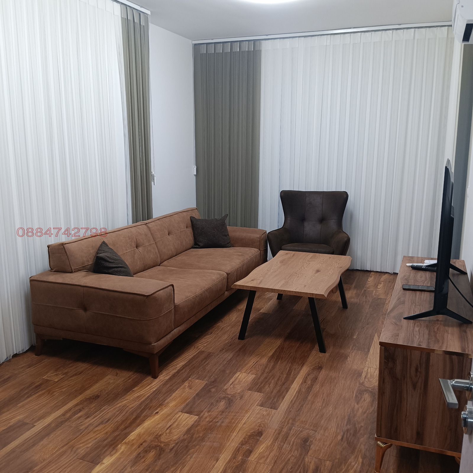 Дава под наем 2-СТАЕН, гр. София, Малинова долина, снимка 8 - Апартаменти - 54112271