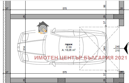 Te huur  Garage Sofia , Malinova dolina , 19 m² | 38201097 - afbeelding [4]