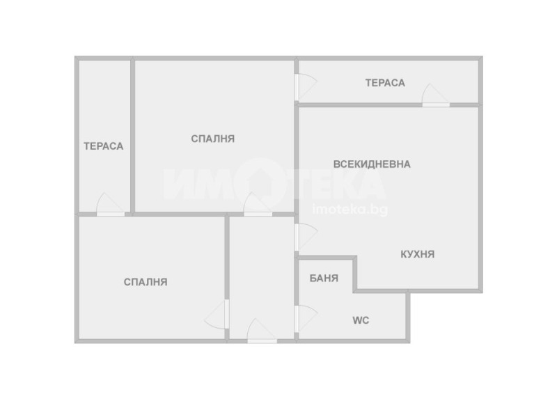 Para alugar  2 quartos Varna , Tchataldja , 100 m² | 68259902 - imagem [5]