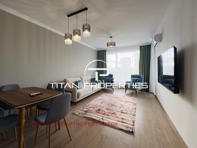 Дава под наем 3-СТАЕН, гр. Бургас, Изгрев, снимка 2 - Апартаменти - 52619944