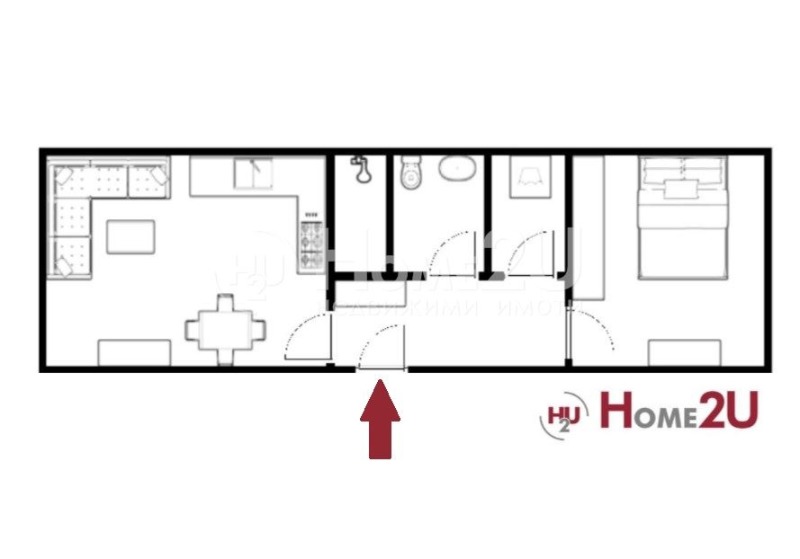 Do wynajęcia  1 sypialnia Plowdiw , Ostromila , 67 mkw | 71705297 - obraz [13]