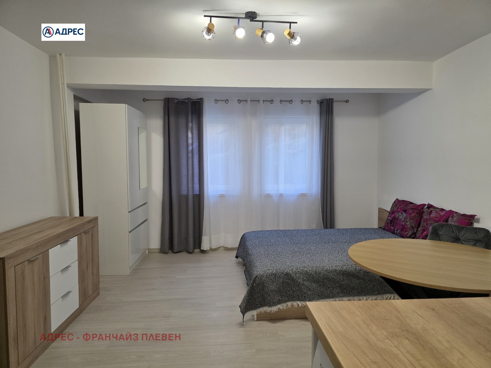 Дава под наем 1-СТАЕН, гр. Плевен, 9-ти квартал, снимка 2 - Апартаменти - 53883620