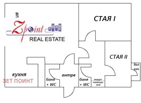 3-стаен град София, Център 15