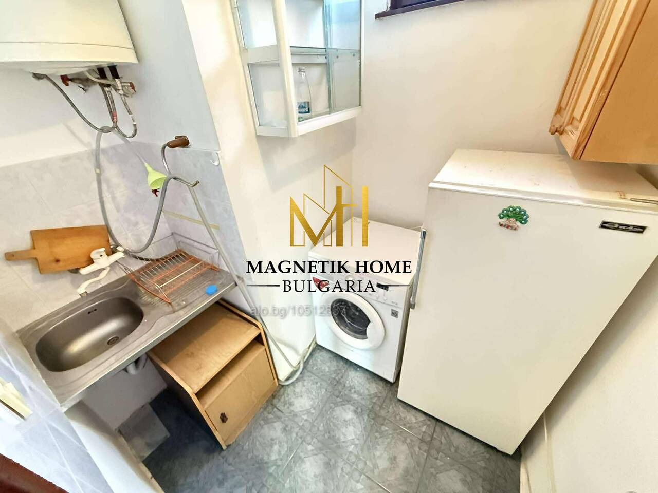 Дава под наем 1-СТАЕН, гр. Бургас, Възраждане, снимка 2 - Апартаменти - 53876943