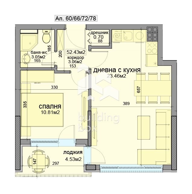 Дава под наем 2-СТАЕН, гр. Варна, Победа, снимка 14 - Апартаменти - 53492546