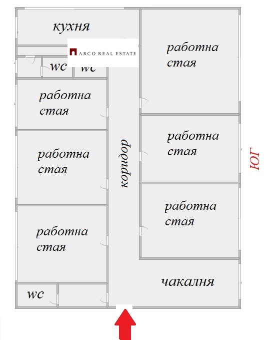 Дава под наем ОФИС, гр. София, Гео Милев, снимка 11 - Офиси - 53198594