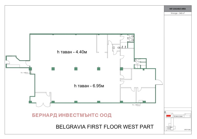 Дава под наем  Пром. помещение град София , Гео Милев , 548 кв.м | 69936193 - изображение [17]