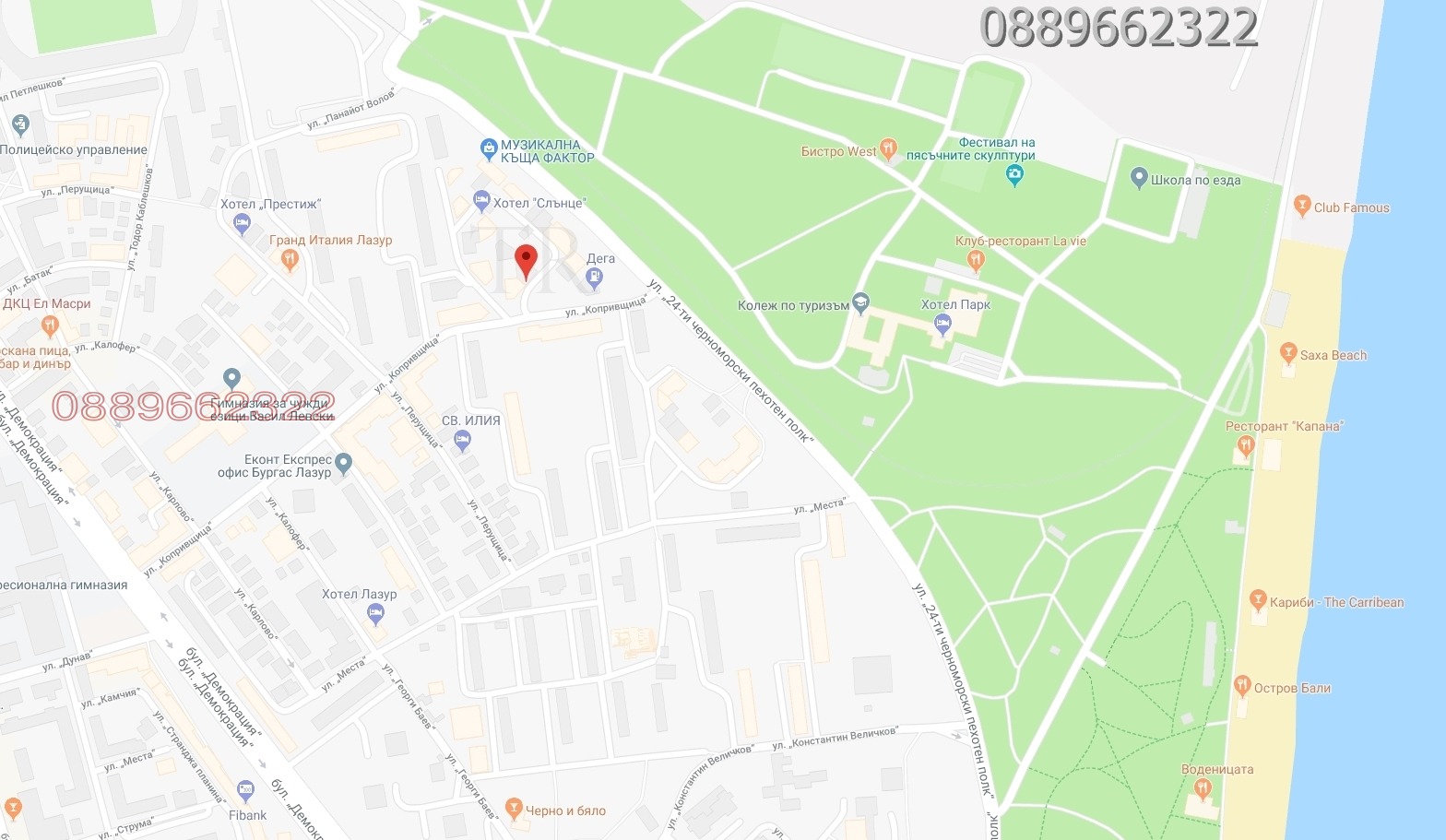 Дава под наем 3-СТАЕН, гр. Бургас, Лазур, снимка 13 - Апартаменти - 53921417