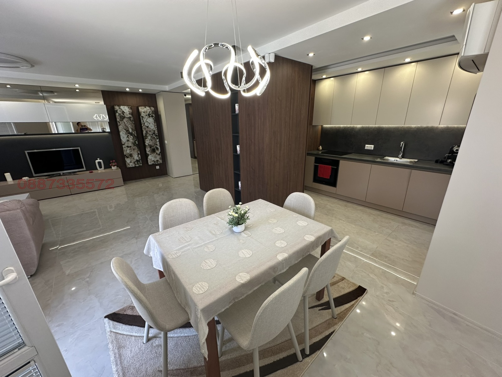 Дава под наем 4-СТАЕН, гр. София, Манастирски ливади, снимка 9 - Апартаменти - 53808953