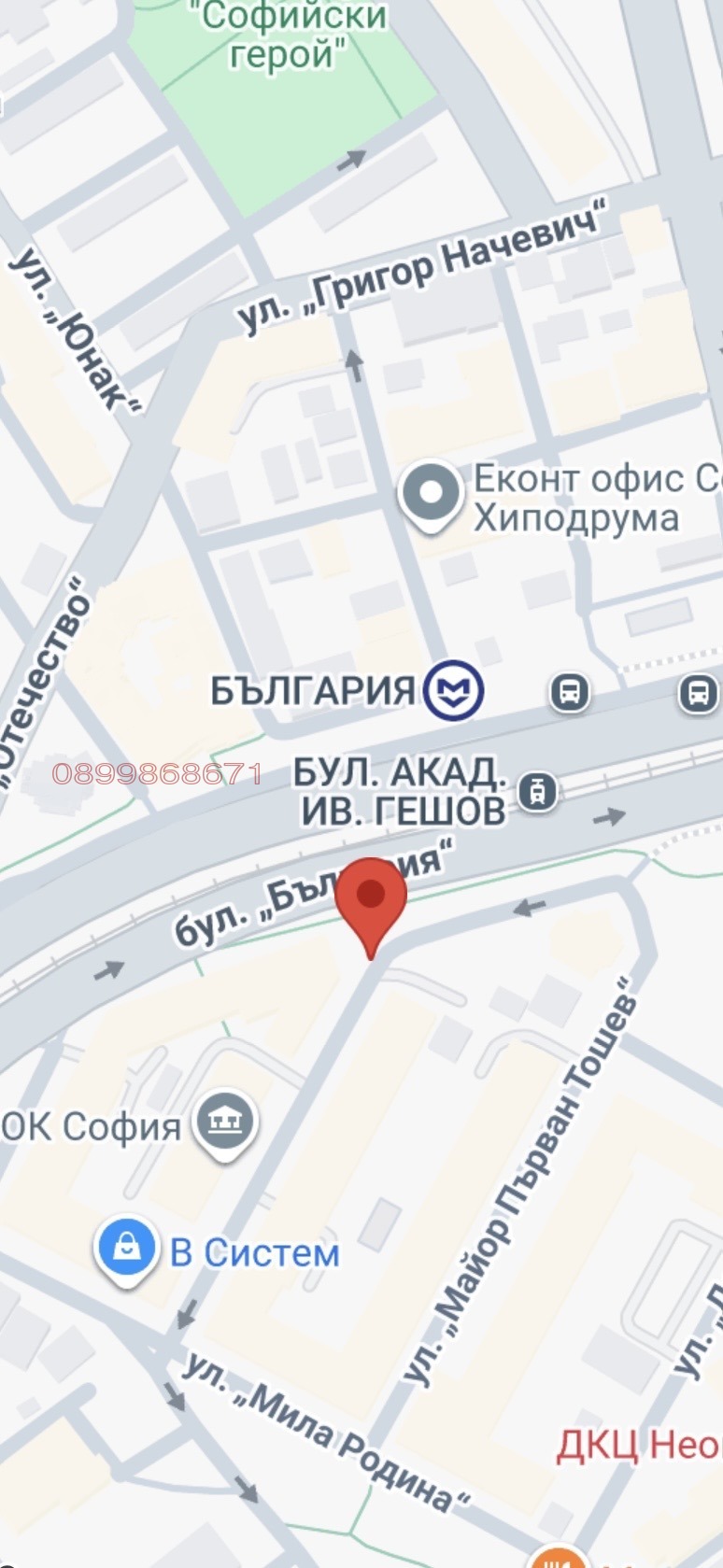 Дава под наем МАГАЗИН, гр. София, Стрелбище