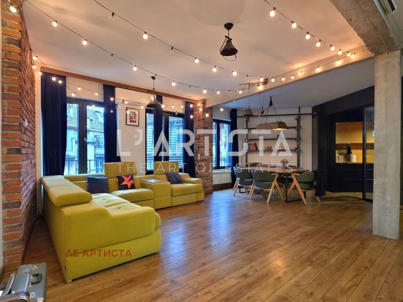 Дава под Наем МНОГОСТАЕН в град София, Център - 130 кв.м / 1 400 € » 2 738.16 лв., ЛЕ АРТИСТА