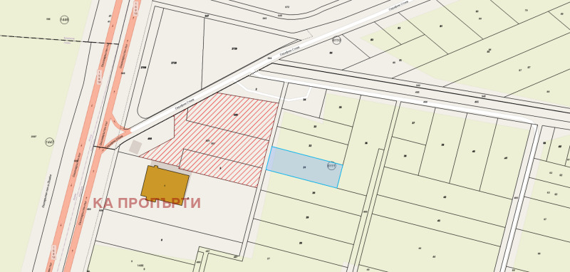Te huur  Land regio Sofia , Kazitsjene , 1.6 dka | 67948713