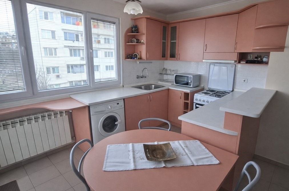 Дава под наем 3-СТАЕН, гр. София, Гео Милев, снимка 2 - Апартаменти - 53615283