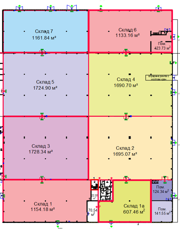 A louer  Stockage Targovichte , Promichlena zona , 5200 m² | 90741364 - image [5]