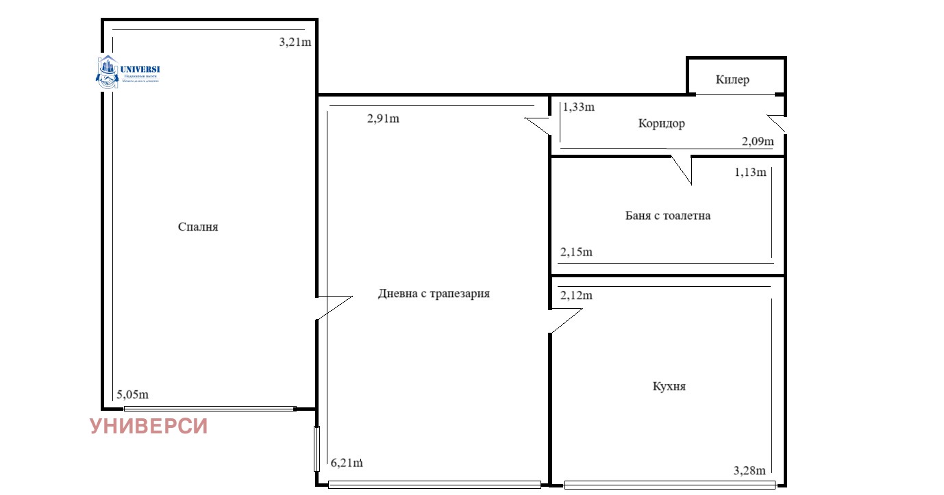 Дава под наем 2-СТАЕН, гр. София, Лозенец, снимка 9 - Апартаменти - 53815296