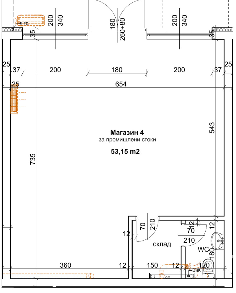 Дава под наем  Магазин град Пловдив , Тракия , 64 кв.м | 70285130 - изображение [5]