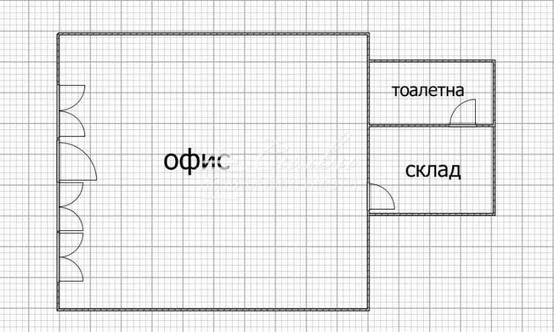 Vuokrattavana  Toimisto Šumen , Tsentar , 38 neliömetriä | 68362944 - kuva [5]