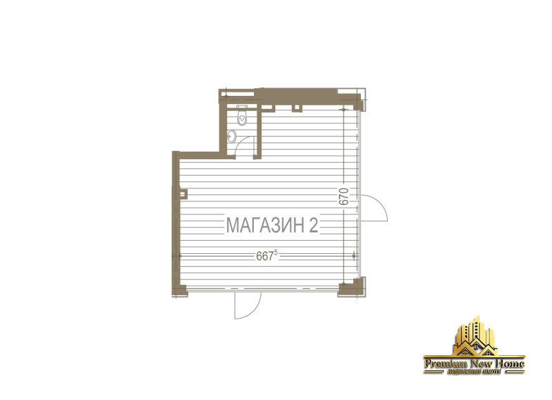 Дава под наем МАГАЗИН, гр. София, Люлин 4, снимка 2 - Магазини - 47632388