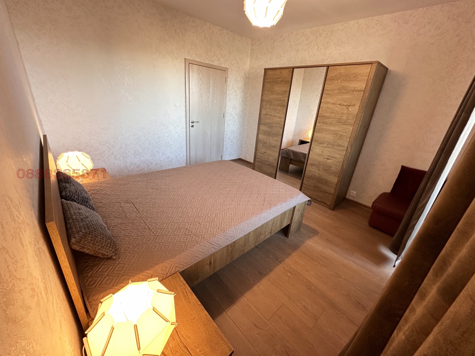 Дава под наем 2-СТАЕН, гр. София, Левски Г, снимка 5 - Апартаменти - 53684616