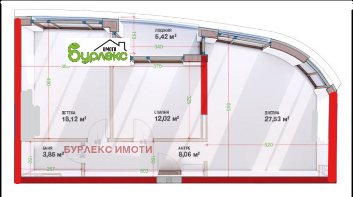 Дава под наем 3-СТАЕН, гр. Варна, Трошево, снимка 15 - Апартаменти - 53557373