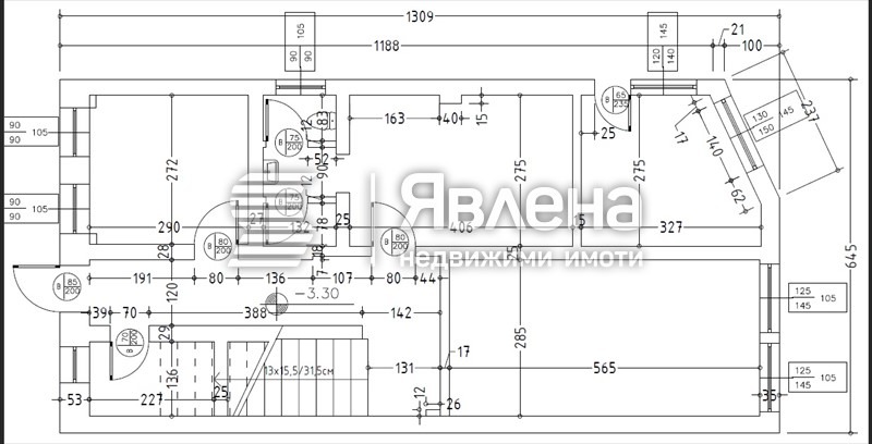 Дава под наем ОФИС, гр. София, Център, снимка 1 - Офиси - 47503131