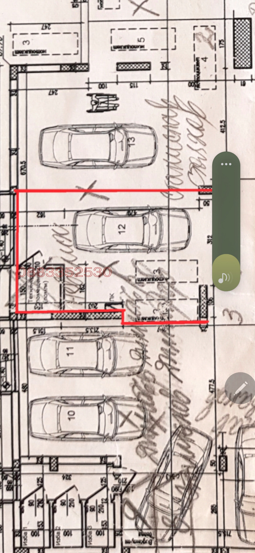 Дава под наем ГАРАЖ, ПАРКОМЯСТО, гр. Варна, Левски 2, снимка 2 - Гаражи и паркоместа - 54089391