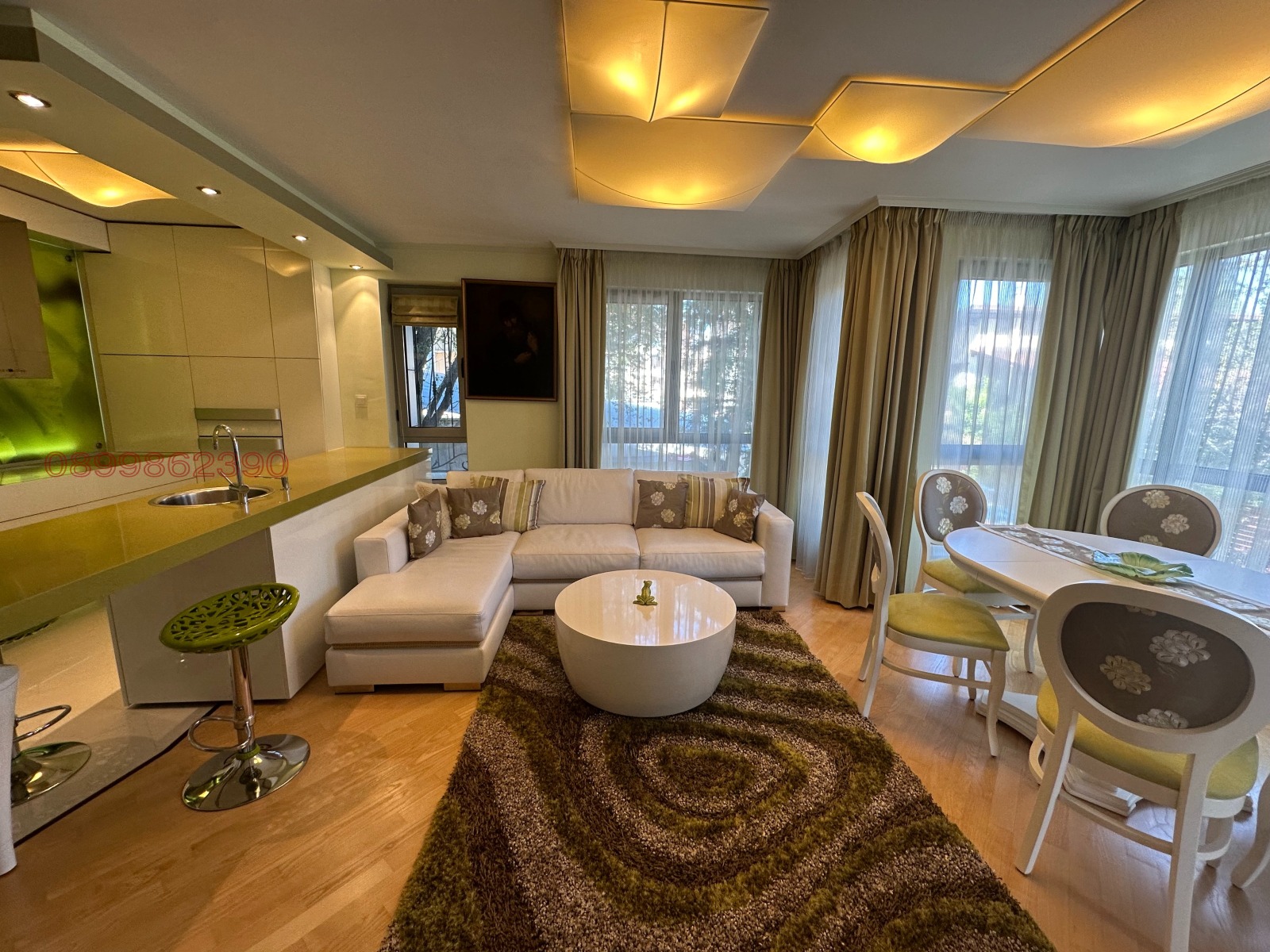 Дава под наем 3-СТАЕН, гр. София, Бояна, снимка 2 - Апартаменти - 53944757