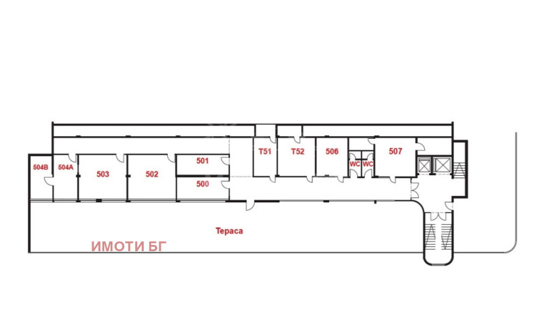 Дава под наем ОФИС, гр. София, Дианабад, снимка 16 - Офиси - 53175963