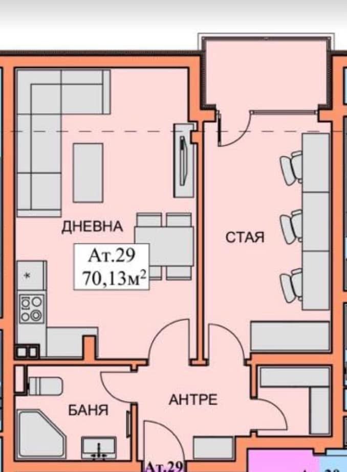 Дава под наем 2-СТАЕН, гр. София, Зона Б-19, снимка 12 - Апартаменти - 55311139