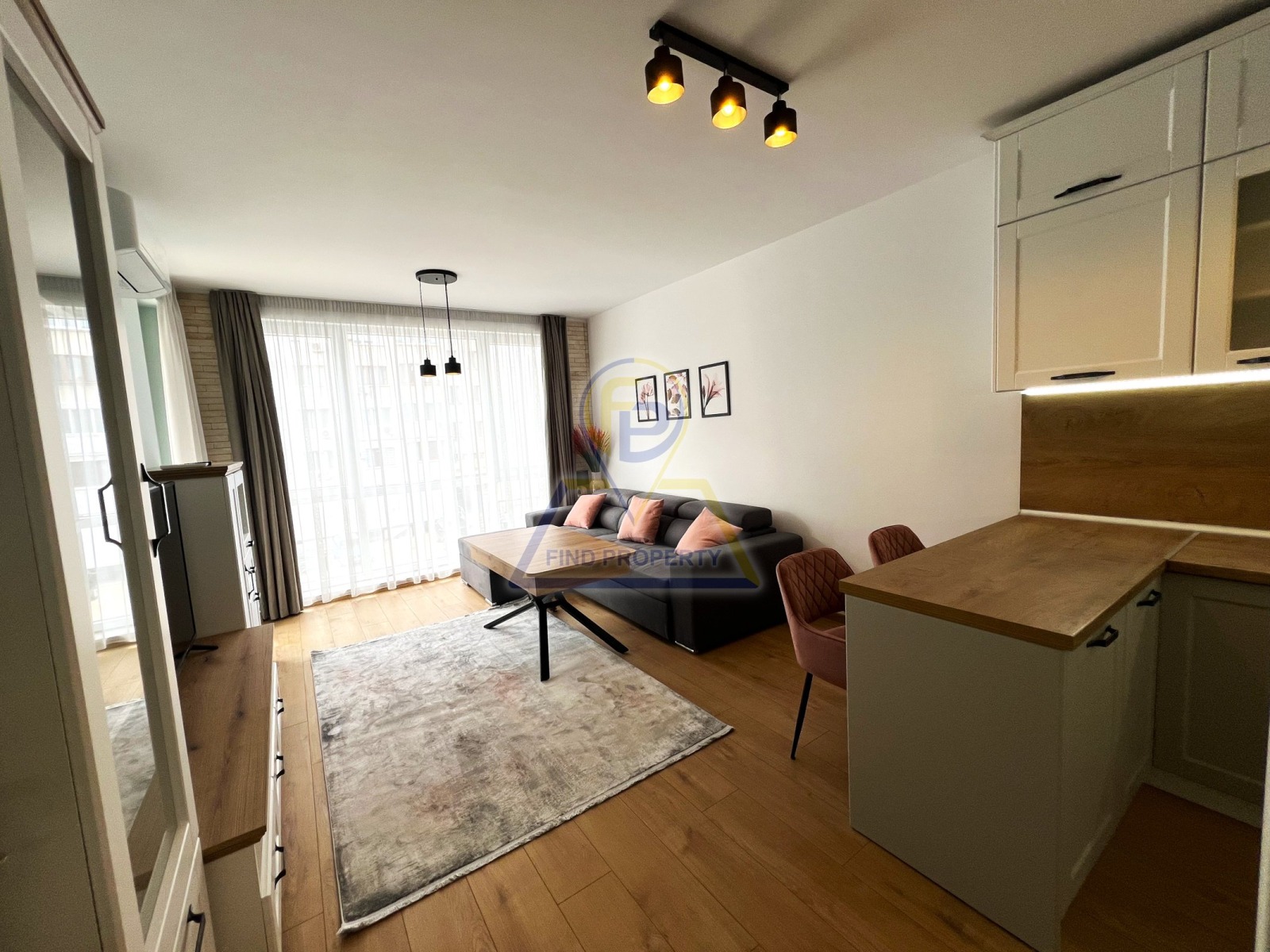 Дава под наем 2-СТАЕН, гр. Бургас, Славейков, снимка 4 - Апартаменти - 53965136