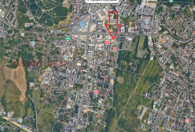 Дава под наем ГАРАЖ, ПАРКОМЯСТО, гр. София, Кръстова вада, снимка 3 - Гаражи и паркоместа - 53323138