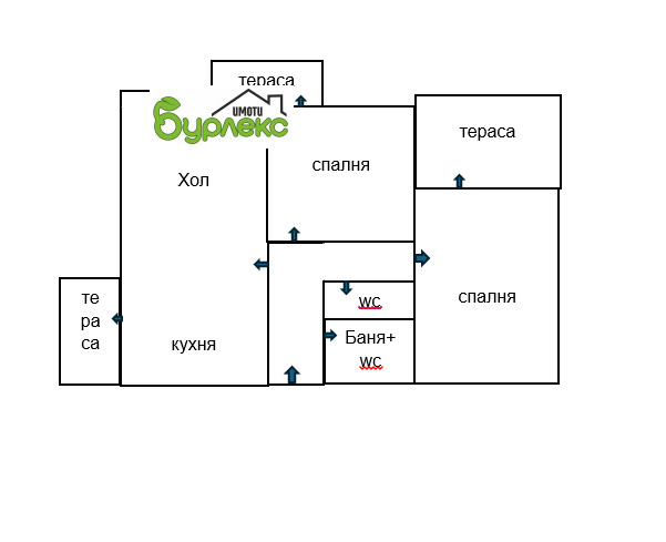 Дава под наем 3-СТАЕН, гр. Варна, Гръцка махала, снимка 16 - Апартаменти - 53810122