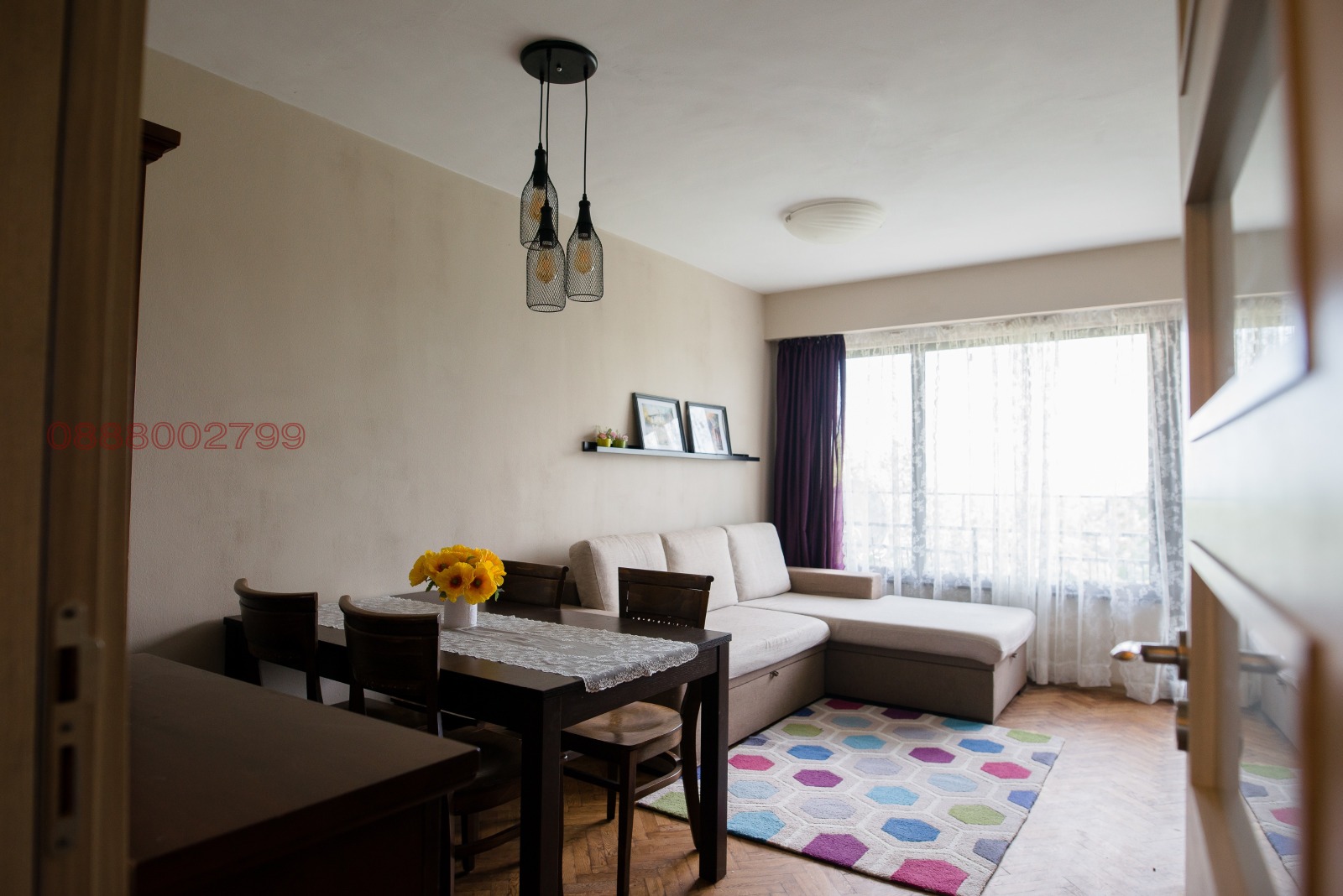 Дава под наем 3-СТАЕН, гр. Варна, Чайка, снимка 2 - Апартаменти - 55010093