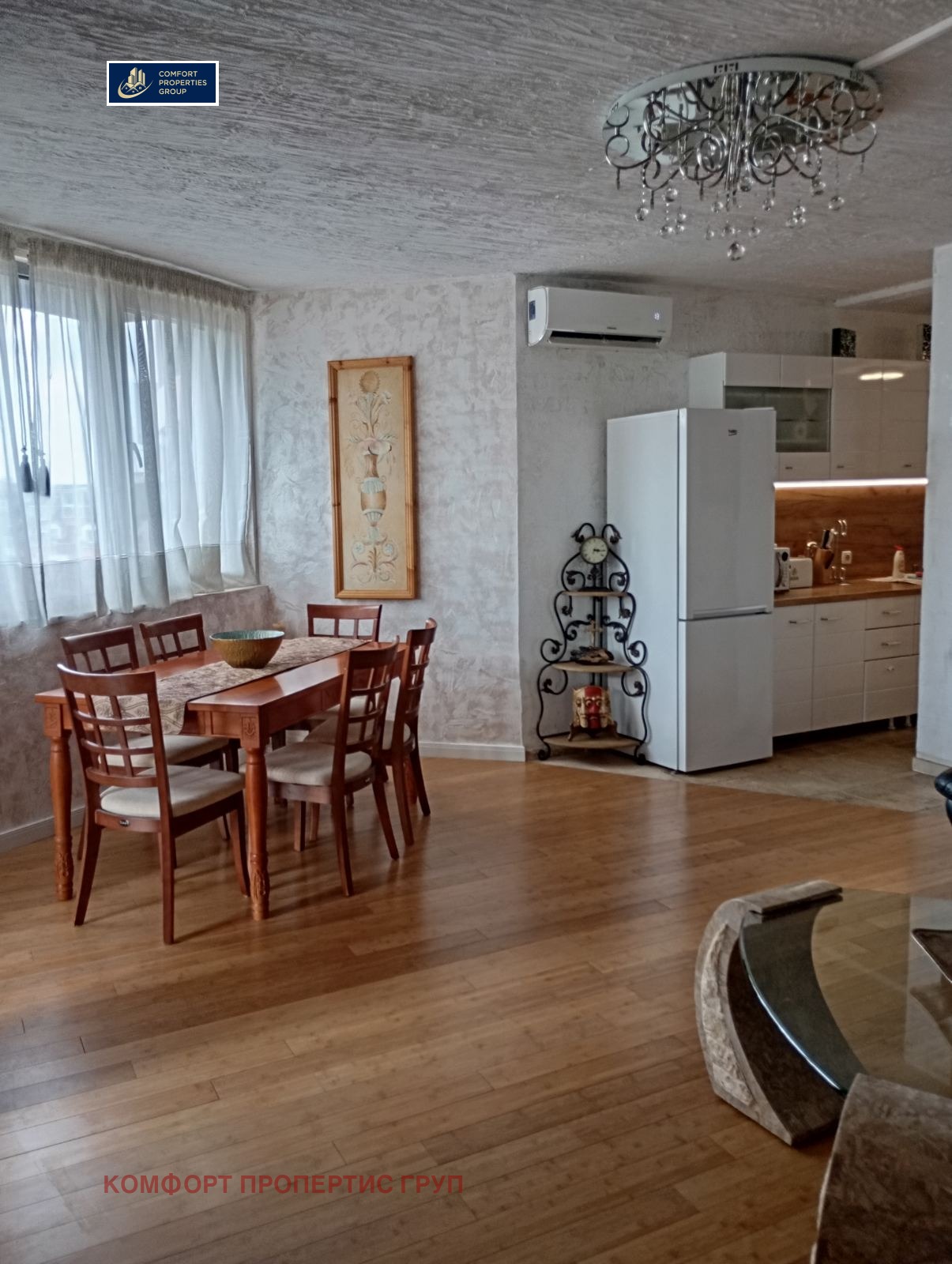 Дава под наем 3-СТАЕН, гр. София, Борово, снимка 2 - Апартаменти - 56073578