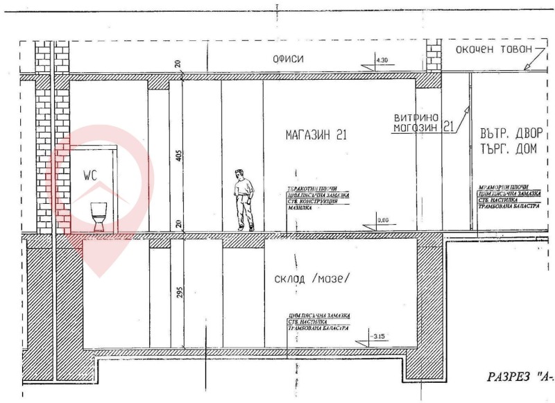 Vuokrattavana  Myymälä Sofia , Tsentar , 80 neliömetriä | 60383070