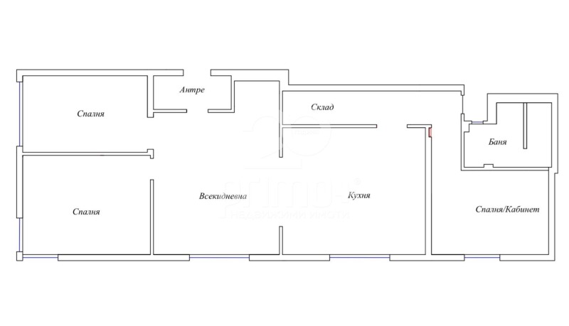 En renta  3 dormitorios Sofia , Tsentar , 100 metros cuadrados | 73771931 - imagen [17]