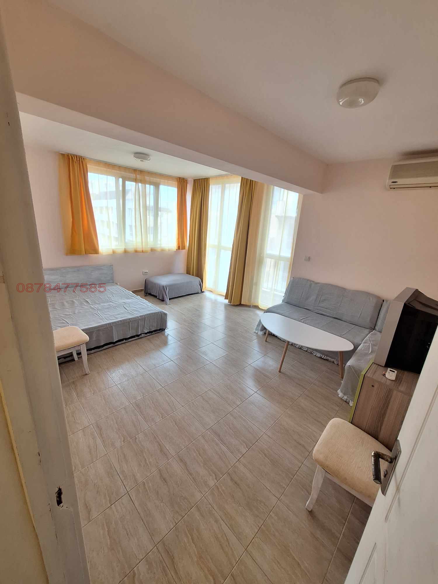 Дава под наем 3-СТАЕН, к.к. Слънчев бряг, област Бургас, снимка 5 - Апартаменти - 53281127