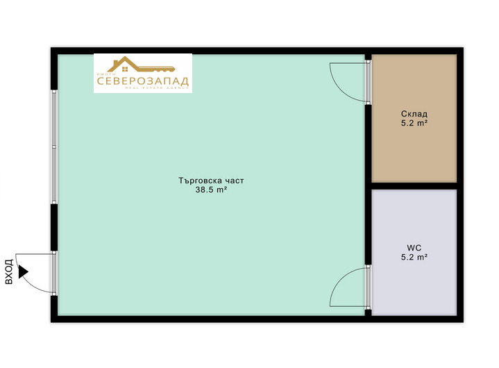 Дава под наем МАГАЗИН, гр. Монтана, Идеален център, снимка 6 - Магазини - 53315607