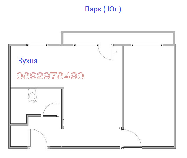 Дава под наем 2-СТАЕН, гр. София, Яворов, снимка 8 - Aпартаменти - 48142287