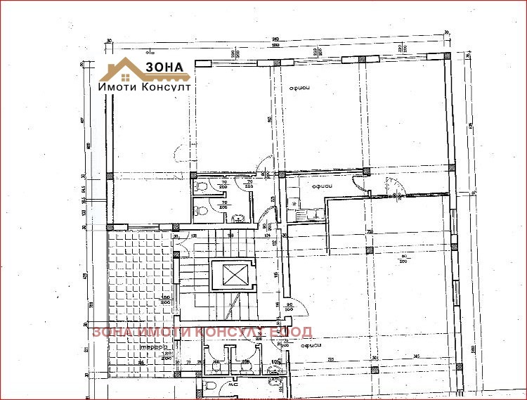 Дава под наем ОФИС, гр. София, Център